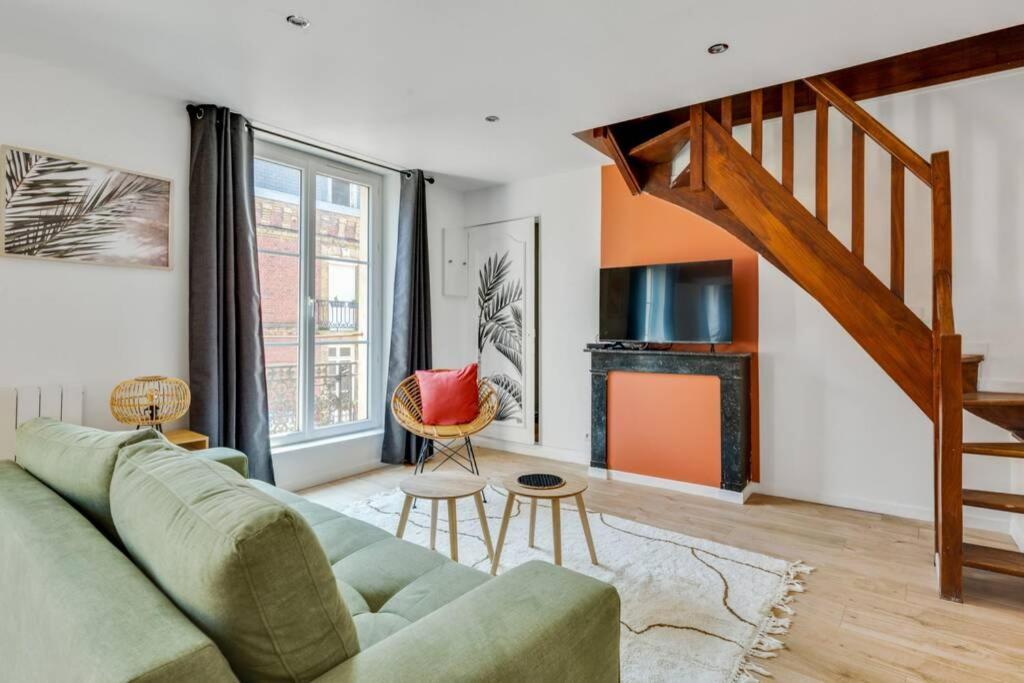 *** Le Refuge Dieppois *** Superbe Duplex Coeur De Ville ดิเอป ภายนอก รูปภาพ