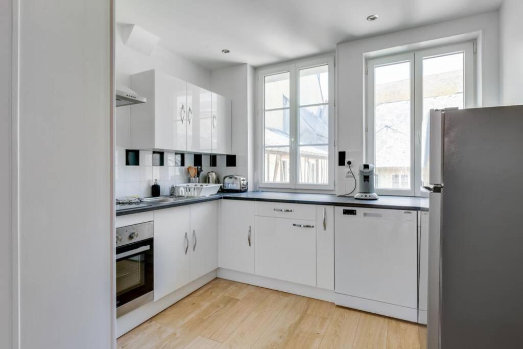 *** Le Refuge Dieppois *** Superbe Duplex Coeur De Ville ดิเอป ภายนอก รูปภาพ